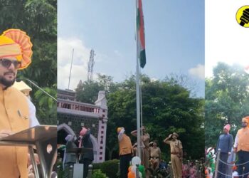 जळगाव जिल्हाधिकारी कार्यालयात स्वातंत्र्य दिन उत्साहात साजरा, पालकमंत्र्यांच्या भाषणातील ठळक मुद्दे वाचा, एका क्लिकवर