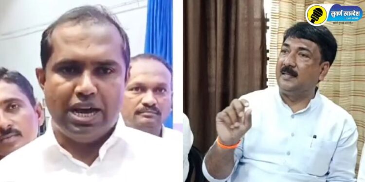 “…पेपर फोडून पास होणारा हा माणूस”, आमदार मंगेश चव्हाण यांचा दूध संघाच्या बैठकीनंतर उन्मेश पाटील यांच्यावर पलटवार