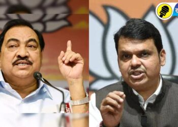 eknath khadse on devendra fadnavis