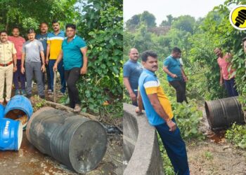 पिंपळगाव हरे. पोलिसांचे गावठी हातभट्टीवर धाड सत्र, ‘या’ ठिकाणी केली कारवाई