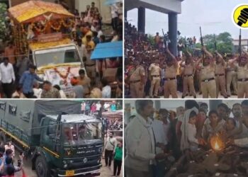 Breaking : शहीद जवान अरूण बडगुजर यांना अखेरचा निरोप, चोपड्यात शासकीय इतमामात अंत्यसंस्कार