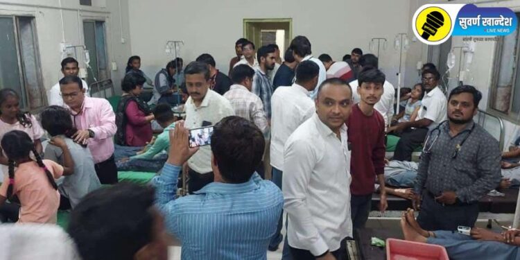 Breaking : शाळेत विद्यार्थ्यांना गणपती भंडाऱ्यात जेवणानंतर विषबाधा, पारोळा तालुक्यातील घटना