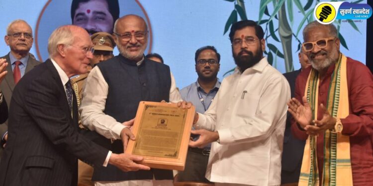 मुख्यमंत्री एकनाथ शिंदे यांचा जागतिक कृषी पुरस्काराने गौरव, काय आहे संपुर्ण बातमी?