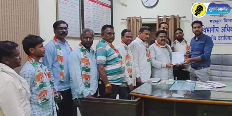 ओला दुष्काळ जाहीर करण्याची काँग्रेसची मागणी, प्रांताधिकाऱ्यांना दिले निवदेन