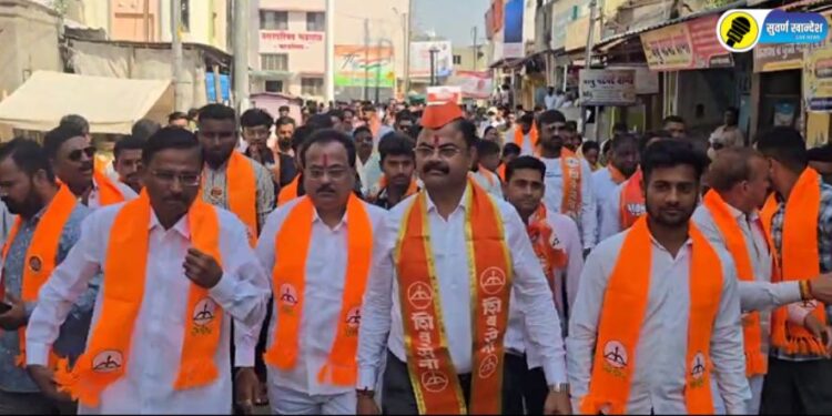 महायुतीचे अधिकृत उमेदवार आमदार किशोर आप्पा पाटील यांची भडगावात प्रचारास सुरूवात, रॅली काढून जनतेचे घेतले आशिर्वाद