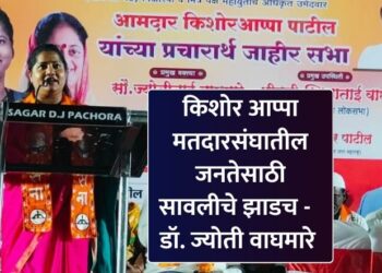 किशोर आप्पा मतदारसंघातील जनतेसाठी सावलीचे झाडच – डॉ. ज्योती वाघमारे