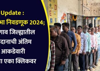 Update : विधानसभा निवडणूक 2024; जळगाव जिल्ह्यातील मतदानाची अंतिम आकडेवारी वाचा एका क्लिकवर