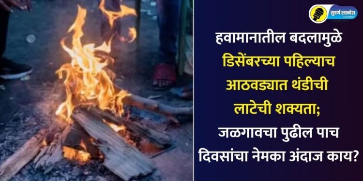हवामानातील बदलामुळे डिसेंबरच्या पहिल्याच आठवड्यात थंडीची लाटेची शक्यता; जळगावचा पुढील पाच दिवसांचा नेमका अंदाज काय?