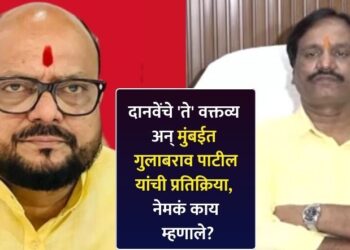 दानवेंचे ‘ते’ वक्तव्य अन् मुंबईत गुलाबराव पाटील यांची प्रतिक्रिया, नेमकं काय म्हणाले?