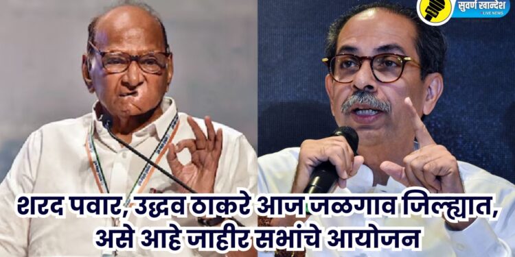 uddhav thackeray and sharad pawar in jalgaon