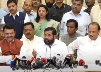 Mahayuti's press conference after claiming to form government.