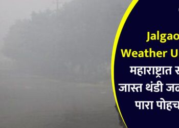 Jalgaon Weather Update : महाराष्ट्रात सर्वात जास्त थंडी जळगावात; पारा पोहचला…