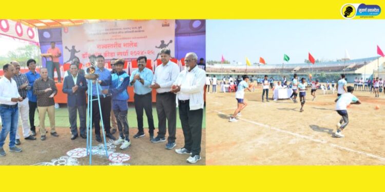 State-level school dodgeball competition begins with enthusiasm today