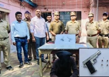 2 pistols and 4 live cartridges found in pachora crime news