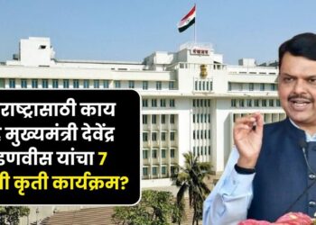 Chief Minister Devendra Fadnavis' 7-point action program