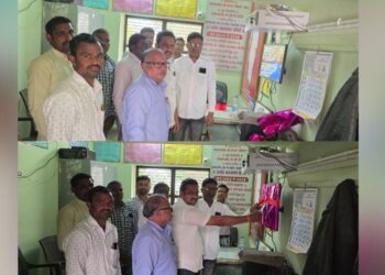 CCTV camera inaugurated at Adarsh ​​Secondary School in Kurhad, Pachora taluka
