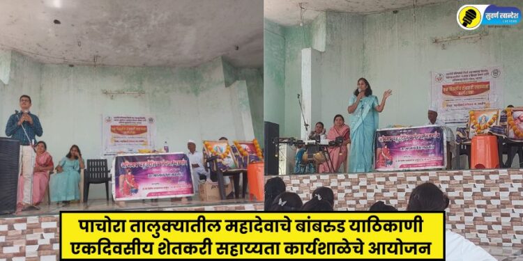 ekdivsiya shetkari sahayata karyashala ayojan at mahadevache bambrud in pachora taluka