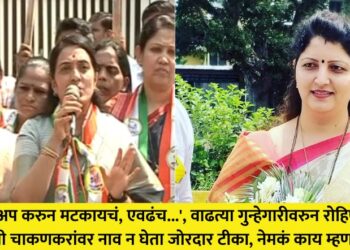 rohini khadse criticize rupali chakankar pune news