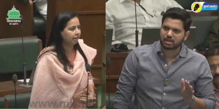 minister aditi tatkare given answer to shivsena ubt mla varun sardesai over his question regarding ladki bahin yojana
