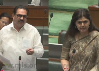 mla anil patil asked question to environment minister pankaja munde on pop murti