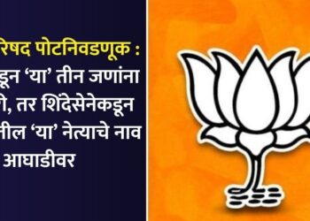 Bjp Central Election Committee announced list of candidates for by-elections of Maharashtra Legislative Council