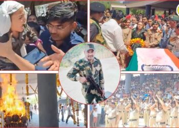 खान्देश सुपुत्र, शहीद जवान चेतन चौधरी यांना अखेरचा निरोप, शासकीय इतमामात पार पडला अंत्यसंस्कार