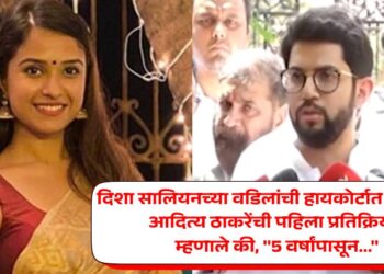 Video : दिशा सालियनच्या वडिलांची हायकोर्टात याचिका, आदित्य ठाकरेंची पहिला प्रतिक्रिया, म्हणाले की, ”5 वर्षांपासून…”
