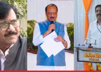 अजितदादा-जयंत पाटील यांच्यात भेट, संजय राऊतांची टीका, म्हणाले की, “गद्दारांशी…”