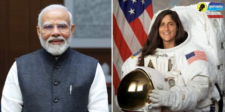 prime minister narendra modi letter to astronaut sunita williams