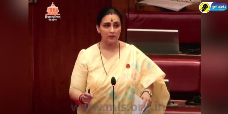 condition of toilets at petrol pumps in state is bad, cancel the licenses of 'those' hotels and dhabas important demand of MLC Chitra Wagh