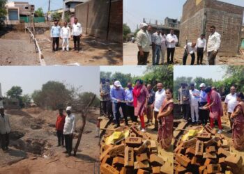 Groundbreaking ceremony of 34,423 houses in Jalgaon district on a single day under Pradhan Mantri Awas Yojana