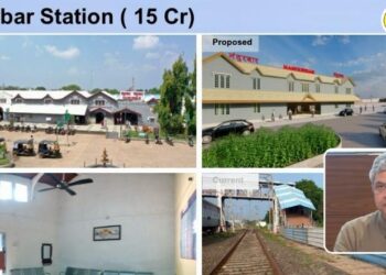 अमृत भारत स्टेशन योजनेंतर्गत नंदुरबार रेल्वे स्थानकाचा होणार कायापालट; 15 कोटी रुपयांची तरतूद करण्यात आल्याची रेल्वे मंत्र्यांची माहिती