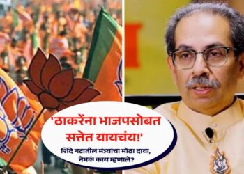 ‘ठाकरेंना भाजपसोबत सत्तेत यायचंय!’ शिंदे गटातील मंत्र्यांचा मोठा दावा, नेमकं काय म्हणाले?