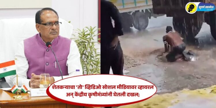 शेतकऱ्याचा ‘तो’ व्हिडिओ सोशल मीडियावर व्हायरल अन् केंद्रीय कृषीमंत्र्यांनी घेतली दखल; नेमकी बातमी काय?