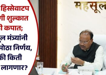 हिस्सेवाटप मोजणी शुल्कात मोठी कपात; महसूल मंत्र्यांनी घेतला मोठा निर्णय, नेमकी किती रूपये लागणार?