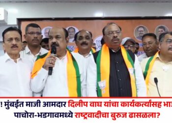 मोठी बातमी! मुंबईत माजी आमदार दिलीप वाघ यांचा कार्यकर्त्यांसह भाजपात प्रवेश, पाचोरा-भडगावमध्ये राष्ट्रवादीचा बुरुज ढासळला?
