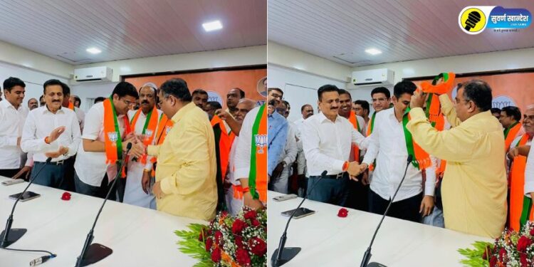 माजी खासदार वसंतराव मोरे यांच्या दोन्ही मुलांचा भाजपमध्ये प्रवेश, पारोळा-एरंडोलमध्ये राष्ट्रवादी काँग्रेस पक्षाला मोठा धक्का