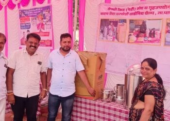 पाचोरा शहरातील प्रभाग क्र. 8 मध्ये बांधकाम कामगारांसाठी ऑनलाईन नोंदणी शिबिर उत्साहात संपन्न