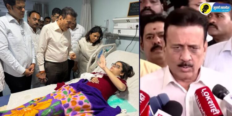 Video | मुंबई रेल्वे अपघात; मंत्री गिरीश महाजन यांनी रूग्णालयात जाऊन जखमी रूग्णांची केली विचारपूस अन् दिली महत्वाची माहिती
