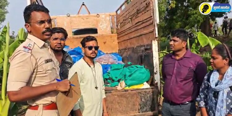 चोपडा तालुक्यात 800 किलो गुरांचे मास जप्त; अडावद पोलिसानीं अज्ञात चालकाविरुद्ध केला गुन्हा दाखल