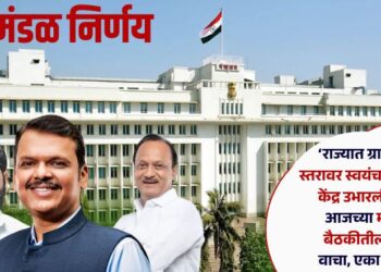 ‘राज्यात ग्रामपंचायत स्तरावर स्वयंचलित हवामान केंद्र उभारली जाणार!’ आजच्या मंत्रीमंडळाच्या बैठकीतील निर्णय वाचा एका क्लिकवर