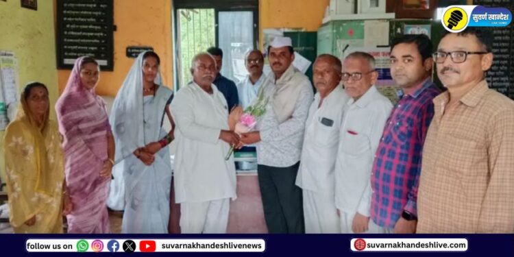 Mahendra Salunkhe elected unopposed as Samner Gram Panchayat Upasarpanch