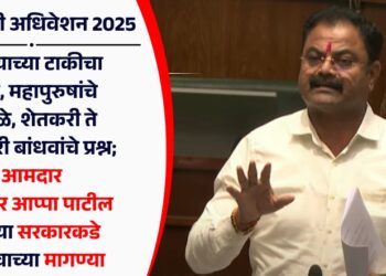 पाण्याच्या टाकीचा मुद्दा, महापुरुषांचे पुतळे, शेतकरी ते व्यापारी बांधवांचे प्रश्न; आमदार किशोर आप्पा पाटील यांच्या सरकारकडे महत्त्वाच्या मागण्या