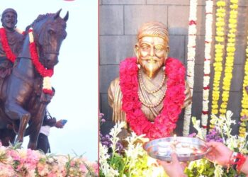 फत्तेपुर आणि तोंडापूर येथे छत्रपती शिवाजी महाराजांच्या अश्वारूढ पुतळ्याचे व शिवसृष्टीचे लोकार्पण – मंत्री शिवेंद्रसिंहराजे भोसले यांच्या हस्ते अनावरण