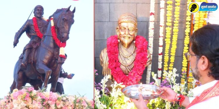 फत्तेपुर आणि तोंडापूर येथे छत्रपती शिवाजी महाराजांच्या अश्वारूढ पुतळ्याचे व शिवसृष्टीचे लोकार्पण – मंत्री शिवेंद्रसिंहराजे भोसले यांच्या हस्ते अनावरण