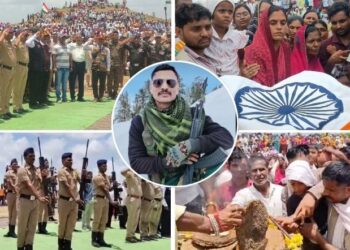 Video | शहीद जवान स्वप्नील सोनवणे यांच्यावर शासकीय इतमामात अंत्यसंस्कार; वीर जवान अमर रहेच्या घोषणा देत अखेरचा सलाम