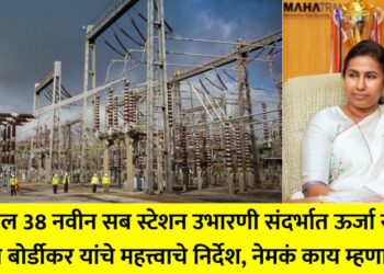 Important instructions from Minister of State for Energy Meghna Bordikar regarding the construction of 38 new substations in the state
