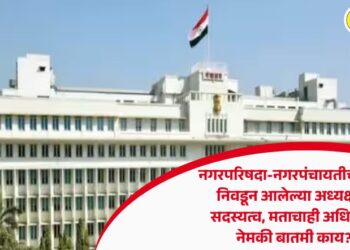 नगरपरिषद-नगरपंचायतीच्या थेट निवडून आलेल्या अध्यक्षास सदस्यत्व, मताचाही अधिकार, नेमकी बातमी काय?