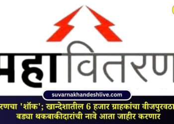 MSEDCL's 'shock': Power supply disconnected for 6,000 customers in Khandesh; names of major defaulters will now be published.