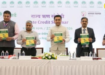 गोव्यासाठी १६ हजार ५१२ कोटींच्या पतपुरवठ्याचा आराखडा सादर; कृषी, मत्स्यव्यवसाय व हरित उपक्रमांना संस्थात्मक पतपुरवठ्यावर भर